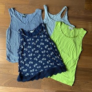 Casual Tank Bundle - size medium/large